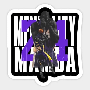 Mamba Mentality T-Shirt Sticker